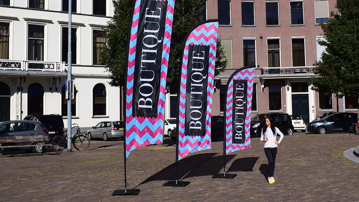 L&rsquo;oriflamme publicitaire : nos conseils pour rendre visible son entreprise