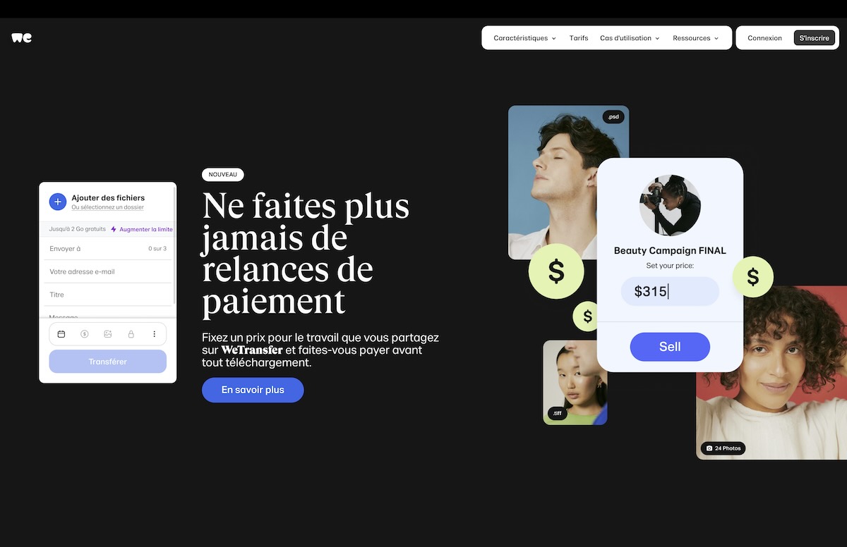 WeTransfer, valorisé 716M € en 2022, vient d&rsquo;être racheté par l&rsquo;italien Bending Spoons