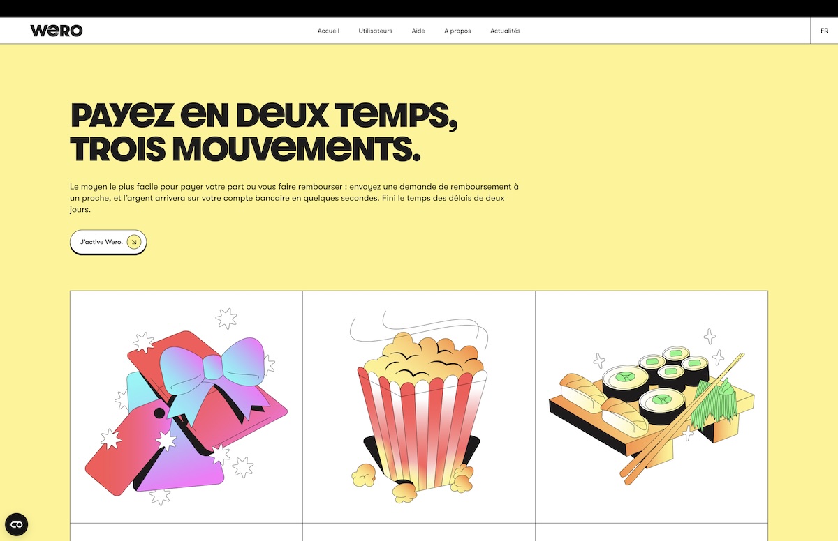 Wero (ex-Paylib), solution de paiement & virement via mobile, permet d&rsquo;envoyer de l&rsquo;argent instantanément et sans frais